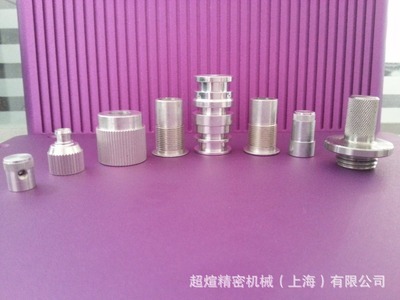 上海滾花軸件機加工 超煊精密機械專業生產精加工鋁合金銷軸五金